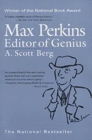 Tapa de Max Perkins Editor of Geni