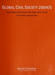 Tapa de Global civil society 2004/5