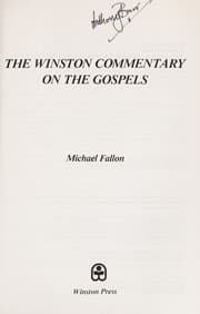 Tapa de The Winston commentary on the Gospels