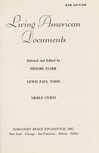Tapa de Living American documents