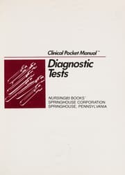 Tapa de Diagnostic tests