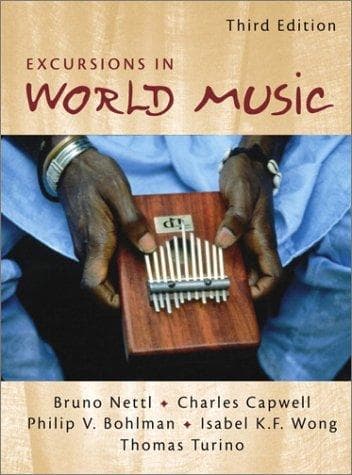 Tapa de Excursions in World Music (3rd Edition)
