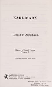 Tapa de Karl Marx