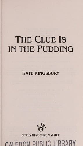Tapa de The clue is in the pudding