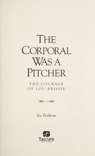 Tapa de The corporal was a pitcher