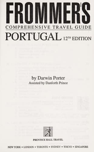 Tapa de Frommer's Comprehensive Travel Guide