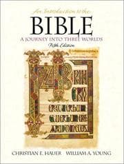 Tapa de An introduction to the Bible