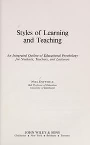Tapa de Styles of learning and teaching
