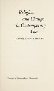 Tapa de Religion and changes in contemporary Asia