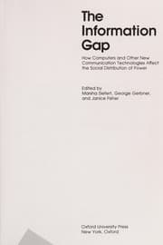 Tapa de The Information gap