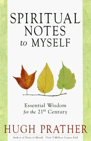 Tapa de Spiritual notes to myself