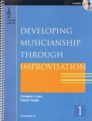 Tapa de Developing Musicianship Through Improvisation, Book 1