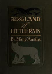 Tapa de The Land of Little Rain