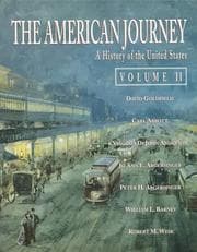 Tapa de The American journey