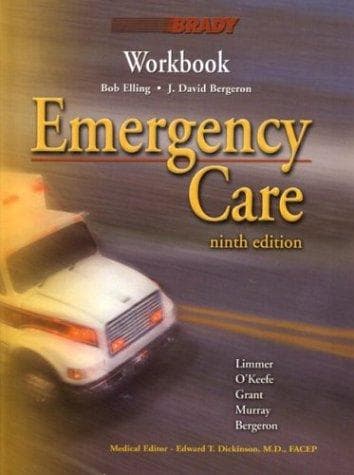 Tapa de Workbook Emergency Care