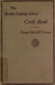 Tapa de Boston Cooking-School cook book