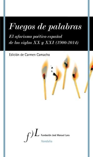 Tapa de fuegos de palabras