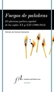 Tapa de fuegos de palabras