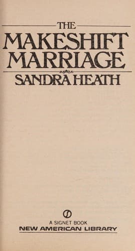 Tapa de The Makeshift Marriage