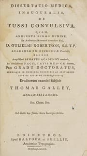 Tapa de Dissertatio medica inauguralis, de ictero ...