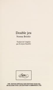 Tapa de Double jeu