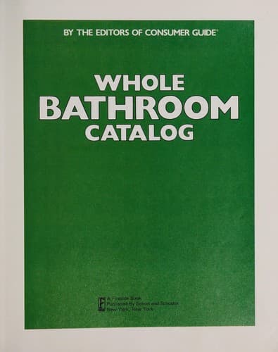 Tapa de The Whole bathroom catalog