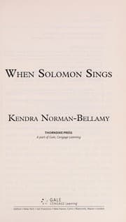 Tapa de When Solomon sings