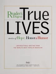 Tapa de Reader's Digest true lives