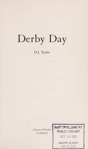 Tapa de Derby Day
