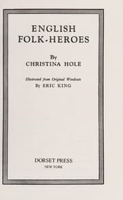 Tapa de English folk-heroes