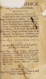 Tapa de Quaestio medica eaque therapeutica ... sub hac verborum serie An ad curandam diabetem diversi generis remedia sunt adhibenda ...