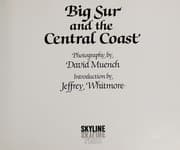 Tapa de Big Sur and the Central Coast