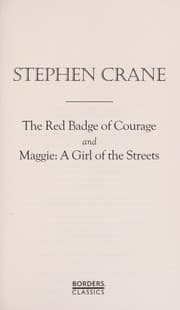 Tapa de The Red Badge of Courage and Maggie