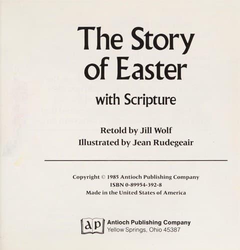 Tapa de Story of Easter