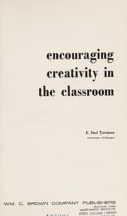 Tapa de Encouraging creativity in the classroom