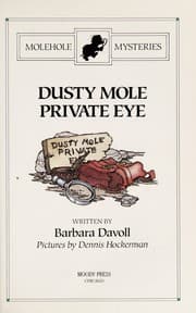 Tapa de Dusty Mole, private eye