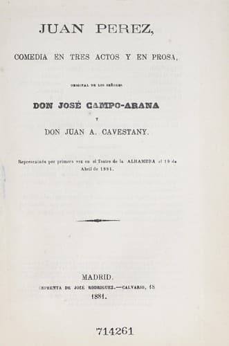 Tapa de Juan Pérez