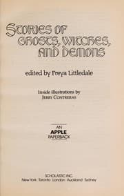 Tapa de Stories of ghosts, witches, and demons