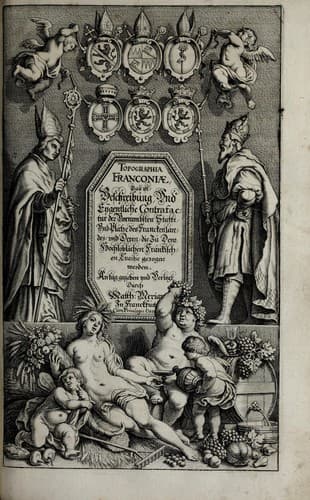 Tapa de Topographia Franconiæ
