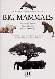 Tapa de The encyclopedia of elephants, big cats, bears & whales