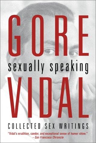 Tapa de Gore Vidal: Sexually Speaking