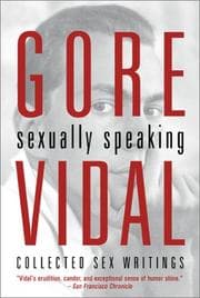 Tapa de Gore Vidal: Sexually Speaking
