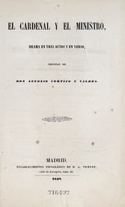 Tapa de El cardenal y el ministro