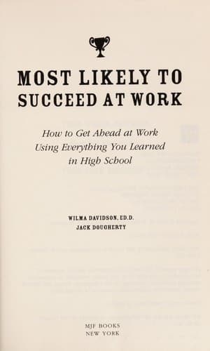 Tapa de Most likely to succeed at work