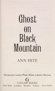 Tapa de Ghost on Black Mountain