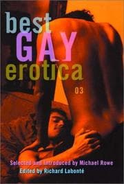 Tapa de Best Gay Erotica 2003