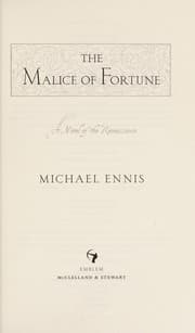 Tapa de The malice of fortune