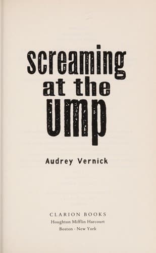 Tapa de Screaming at the ump