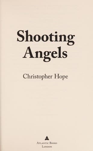 Tapa de Shooting angels