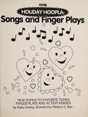 Tapa de Holiday Hoopla Songs and Fingerplays